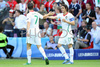 Portugals forward Cristiano Ronaldo, left, and Portugals forward Nuno Gomes celebrate during the Euro 2008 Group A soccer match between Czech Republic and Portugal at the Stade de Geneve stadium in Geneva, Switzerland, Wednesday June 11, 2008.
