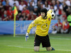 Czech Republics goalkeeper Petr Cech in action during the Euro 2008 Group A soccer match between Czech Republic and Portugal at the Stade de Geneve stadium in Geneva, Switzerland, Wednesday June 11, 2008.

