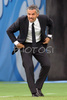 Italys coach Roberto Donadoni reacts during the Euro 2008 Group C soccer match between Italy and Romania at the Letzigrund stadium in Zurich, Switzerland, Friday June 13, 2008.
