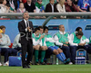 Italys coach Roberto Donadoni reacts during the Euro 2008 Group C soccer match between Italy and Romania at the Letzigrund stadium in Zurich, Switzerland, Friday June 13, 2008.
