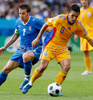 Italys forward Alessandro Del Piero, left, fights for the ball with Romanias midfielder Paul Codrea during the Euro 2008 Group C soccer match between Italy and Romania at the Letzigrund stadium in Zurich, Switzerland, Friday June 13, 2008.

