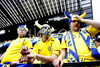 Swedens fans during the Euro 2008 Group D soccer match between Sweden and Spain at the Stadion Tivoli Neu in Innsbruck, Austria, Saturday June 14, 2008
