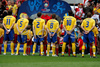 Sweden team poses prior to the Euro 2008 Group D soccer match between Sweden and Spain at the Tivoli Neu stadium in Innsbruck, Austria, Saturday June 14, 2008.
