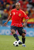 Spains midfielder Marcos Senna controls the ball during the Euro 2008 Group D soccer match between Sweden and Spain at the Tivoli Neu stadium in Innsbruck, Austria, Saturday June 14, 2008.
