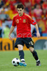 Spains midfielder Cesc Fabregas controls the ball during the Euro 2008 Group D soccer match between Sweden and Spain at the Tivoli Neu stadium in Innsbruck, Austria, Saturday June 14, 2008.
