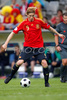 Spains forward Fernando Torres controls the ball during the Euro 2008 Group D soccer match between Sweden and Spain at the Tivoli Neu stadium in Innsbruck, Austria, Saturday June 14, 2008.
