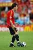 Spains midfielder Cesc Fabregas controls the ball during the Euro 2008 Group D soccer match between Sweden and Spain at the Tivoli Neu stadium in Innsbruck, Austria, Saturday June 14, 2008.
