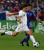 Italys Andrea Pirlo, foreground, is chased by Frances Jeremy Toulalan during the Euro 2008 Group C soccer match between France and Italy at the Letzigrund stadium in Zurich, Switzerland, Tuesday, June 17, 2008.
