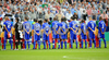 France team before start of the Euro 2008 Group C soccer match between France and Italy at the Letzigrund stadium in Zurich, Switzerland, Tuesday, June 17, 2008.
