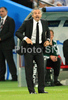 Italys coach, Roberto Donadoni during the Euro 2008 Group C soccer match between France and Italy at the Letzigrund stadium in Zurich, Switzerland, Tuesday, June 17, 2008.
