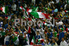 Italian supporters celebrate during the Euro 2008 Group C soccer match between France and Italy at the Letzigrund stadium in Zurich, Switzerland, Tuesday, June 17, 2008.
