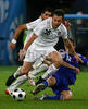 Italys Antonio Cassano in action during the Euro 2008 Group C soccer match between France and Italy at the Letzigrund stadium in Zurich, Switzerland, Tuesday, June 17, 2008.
