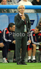 Frances coach, Raymond Domenech during the Euro 2008 Group C soccer match between France and Italy at the Letzigrund stadium in Zurich, Switzerland, Tuesday, June 17, 2008.
