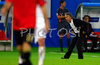 Italys coach Roberto Donadoni shouts during the Euro 2008 quarter final soccer match between Spain and Italy at the Ernst Happel stadium in Vienna, Austria, Sunday June 22, 2008.
