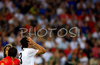 Italys defender Fabio Grosso reacts during the Euro 2008 quarter final soccer match between Spain and Italy at the Ernst Happel stadium in Vienna, Austria, Sunday June 22, 2008.
