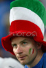 An Italian fan looks sad after Spain won against Italy at the Euro 2008 quarter final soccer match between Spain and Italy at the Ernst Happel stadium in Vienna, Austria, Sunday June 22, 2008.
