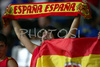 Spanish fans celebrate after Spain won against Italy during the Euro 2008 quarter final soccer match between Spain and Italy at the Ernst Happel stadium in Vienna, Austria, Sunday June 22, 2008.
