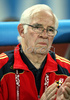 Luis Aragones during Spain defeated Russia 3-0 at the Euro 2008 semi final soccer match between Russia and Spain at the Ernst Happel stadium in Vienna, Austria, Thursday June 26, 2008.

