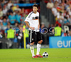 Germanys Michael Ballack during the Euro 2008 final soccer match between Spain and Germany at the Ernst Happel stadium in Vienna, Austria, Sunday June 29, 2008.
