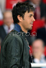 Pop star Enrique Iglesias performs prior to the Euro 2008 final soccer match between Germany and Spain in the Ernst-Happel stadium in Vienna, Austria, Sunday, June 29, 2008.
