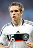 Philipp Lahm during the Euro 2008 final soccer match between Germany and Spain in the Ernst-Happel stadium in Vienna, Austria, Sunday, June 29, 2008.
