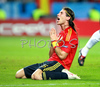 Sergio Ramos during the Euro 2008 final soccer match between Germany and Spain in the Ernst-Happel stadium in Vienna, Austria, Sunday, June 29, 2008.
