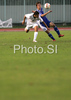 Mika Ojala (no.16) of Finland (R) during football match of qualifying round of UEFA U21 Championships between Slovenia and Finland. Last match of qualifying round of UEFA U21 Championship between Slovenia and Finland was played in Velenje, Slovenia, on 9th of September 2008.

