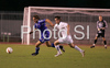 Anssi Jaakkola (no.12) of Finland (L) during football match of qualifying round of UEFA U21 Championships between Slovenia and Finland. Last match of qualifying round of UEFA U21 Championship between Slovenia and Finland was played in Velenje, Slovenia, on 9th of September 2008.
