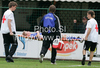 Atte Hoivala of Finland is carried off the field during football match of U19 UEFA European Championships Qualification tournament between England and Finland. Match between England and Finland was played in Murska Sobota, Slovenia, on 9th of October 2009.
