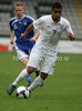Cameron Stewart of England (R) and Juho Lahde of Finland (L) during football match of U19 UEFA European Championships Qualification tournament between England and Finland. Match between England and Finland was played in Murska Sobota, Slovenia, on 9th of October 2009.
