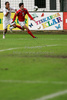 Ryan Donaldson of England (R) and Lamin Diallo of Slovenia (L) during football match of U19 UEFA European Championships Qualification tournament between Slovenia and England. Match between Slovenia and England was played in Murska Sobota, Slovenia, on 11th of October 2009.
