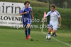 Johannes Westo of Finland (R) and Adam Zilak of Slovakia (L) during football match of U19 UEFA European Championships Qualification tournament between Slovakia and Finland. Match between Slovakia and Finland was played in Murska Sobota, Slovenia, on 11th of October 2009.
