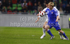 Joan Edmundsson of Faroe Islands during football match of UEFA European championships qualifications between Slovenia and Faroe Islands. Match between Slovenia and Faroe Islands was played on Friday, 8th of October 2010 in Stozice arena in Ljubljana, Slovenia.
