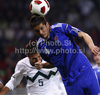 Atli Gregersen of Faroe Islands during football match of UEFA European championships qualifications between Slovenia and Faroe Islands. Match between Slovenia and Faroe Islands was played on Friday, 8th of October 2010 in Stozice arena in Ljubljana, Slovenia.

