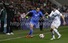 Antonio Cassano of Italy (L) and Bojan Jokic of Slovenia (R) during football match of UEFA European championships qualifications between Slovenia and Italy. Match between Slovenia and Italy was played on Friday, 25th of March 2011 in Stozice arena in Ljubljana, Slovenia.
