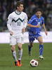 Valter Birsa of Slovenia during football match of UEFA European championships qualifications between Slovenia and Italy. Match between Slovenia and Italy was played on Friday, 25th of March 2011 in Stozice arena in Ljubljana, Slovenia.
