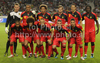 Belgian team before friendly football match between Slovenia and Belgium. Match between Slovenia and Belgium was played on Wednesday, 10th of August 2011 in Stozice arena in Ljubljana, Slovenia.
