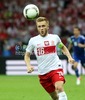 Jakub Blaszczykowski of Poland during UEFA Football Euro 2012 match between Poland and Greece. Match of UEFA Football European Championships 2012 between Poland and Greece was played on Friday, 9th of June 2012 in Warszawa, Poland.
