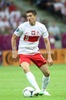 Robert Lewandowski of Poland during UEFA Football Euro 2012 match between Poland and Greece. Match of UEFA Football European Championships 2012 between Poland and Greece was played on Friday, 9th of June 2012 in Warszawa, Poland.
