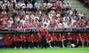 Coach of Polish team Franciszek Smuda during UEFA Football Euro 2012 match between Poland and Greece. Match of UEFA Football European Championships 2012 between Poland and Greece was played on Friday, 9th of June 2012 in Warszawa, Poland.
