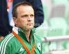 Coach of Germany team, Stefan Boger before start of football half final match of UEFA U17 European championships between Germany and Poland. Half final match of UEFA U17 European championships football between Germany and Poland, was played on Sunday, 13th of May 2012, in Stozice Stadium in Ljubljana, Slovenia.
