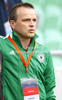 Coach of Germany team, Stefan Boger before start of football half final match of UEFA U17 European championships between Germany and Poland. Half final match of UEFA U17 European championships football between Germany and Poland, was played on Sunday, 13th of May 2012, in Stozice Stadium in Ljubljana, Slovenia.
