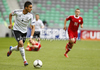 Said Benkarit of Germany during football half final match of UEFA U17 European championships between Germany and Poland. Half final match of UEFA U17 European championships football between Germany and Poland, was played on Sunday, 13th of May 2012, in Stozice Stadium in Ljubljana, Slovenia.
