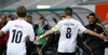 Leon Goretzka of Germany celebrates with teammates his goal during football final match of UEFA U17 European championships between Germany and Netherlands. Final match of UEFA U17 European championships football between Germany and Netherlands, was played on Wednesday, 16th of May 2012, in Stozice Stadium in Ljubljana, Slovenia.
