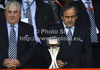 Michel Platini waiting on VIP stands for medal ceremony after end of football final match of UEFA U17 European championships between Germany and Netherlands. Final match of UEFA U17 European championships football between Germany and Netherlands, was played on Wednesday, 16th of May 2012, in Stozice Stadium in Ljubljana, Slovenia.
