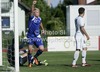 Timi Lahti of Finland celebrates his goal during football match of UEFA U21 European championships 2013 qualifications between Slovenia and Finland. Qualifications match for UEFA U21 European championships 2013 between Slovenia and Finland, was played on Tuesday, 5th of June 2012, in Ptuj city Stadium in Ptuj, Slovenia.
