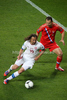 Petr Jiracek of Czech and Siergiej Ignaszeiwcz of Russia during UEFA Football Euro 2012 match between Czech and Russia. Match of UEFA Football European Championships 2012 between Czech and Russia was played on Friday, 8th of June 2012 in Wroclaw, Poland.
