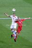 Jan Rezek of Czech and Aleksandr Aniukow of Russia during UEFA Football Euro 2012 match between Czech and Russia. Match of UEFA Football European Championships 2012 between Czech and Russia was played on Friday, 8th of June 2012 in Wroclaw, Poland.
