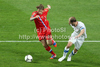 Roman Pawluczenko of Russia and Roman Hubnik of Czech during UEFA Football Euro 2012 match between Czech and Russia. Match of UEFA Football European Championships 2012 between Czech and Russia was played on Friday, 8th of June 2012 in Wroclaw, Poland.
