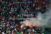 Russian fans during UEFA Football Euro 2012 match between Czech and Russia. Match of UEFA Football European Championships 2012 between Czech and Russia was played on Friday, 8th of June 2012 in Wroclaw, Poland.
